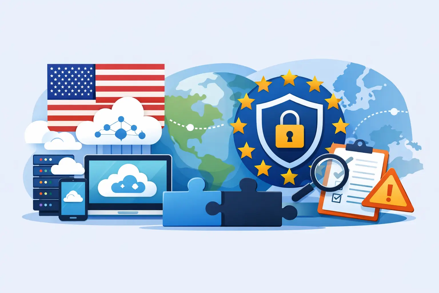 US SaaS GDPR Example and Article 27 Risk